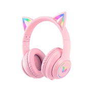 هدست گیمینگ بلوتوث اونیکوما مدل B90 - صورتی 1