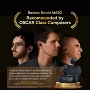 هندزفری بلوتوثی بیسوس Bowie MA20 مدل A00054600113-00 – مشکی
