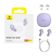 هندزفری بلوتوثی TWS بیسوس Bowie WM01 مدل NGTW370005 – بنفش