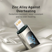 کابل شارژ USB-C به لایتنینگ بیسوس مدل Display طول 2m - سبز