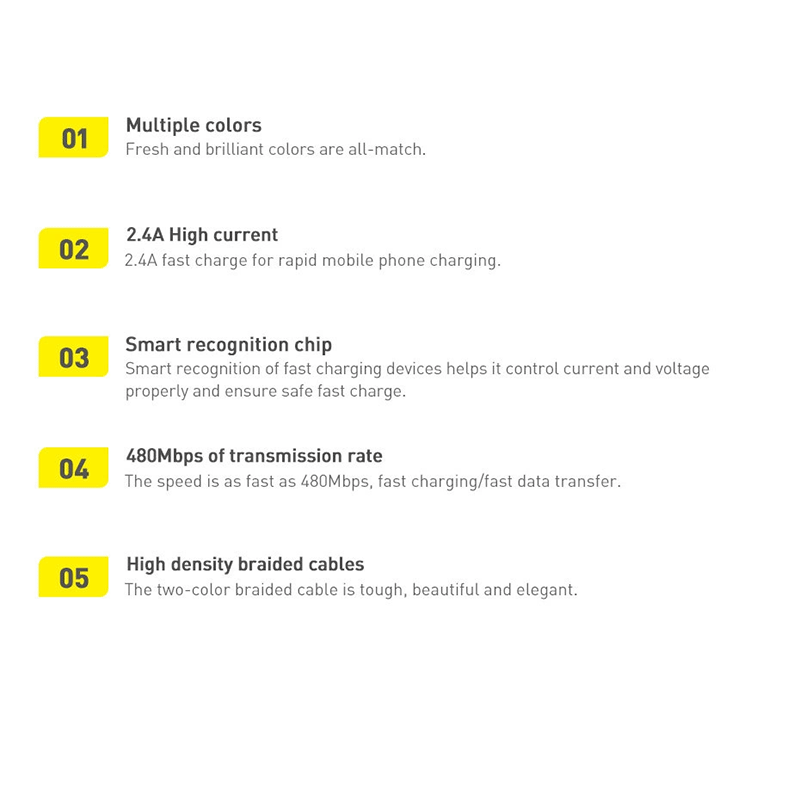 کابل شارژ USB-A به USB-C بیسوس مدل Crystal Shine 100W طول 1.2m - آبی 10