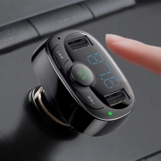 شارژر فندکی بلوتوثی بیسوس مدل S-09A – مشکی