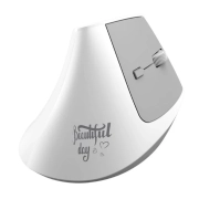 ماوس بی سیم مافی مدل M11 - سفید خاکستری