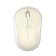 ماوس با سیم مافی مدل M5 - بژ