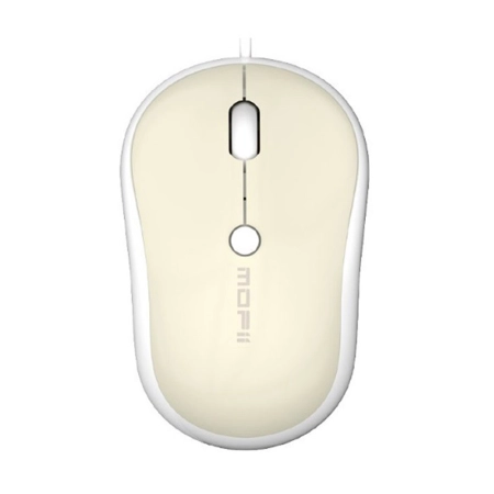 ماوس با سیم مافی مدل M5 - بژ