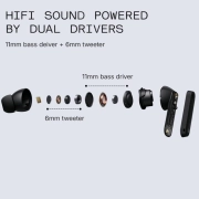 هندزفری بلوتوثی ناتینگ مدل CMF Buds Pro 2 - مشکی 3