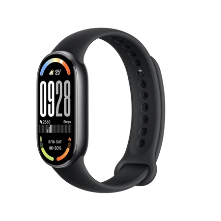 مچ‌بند هوشمند شیائومی مدل Smart Band 10 – بند سیلیکونی مشکی