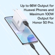 کابل شارژ USB-A به USB-C بیسوس مدل Jelly-Serie 100W طول 1.2m - خاکستری تیره 4