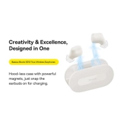 هندزفری بلوتوثی TWS بیسوس Bowie EZ10 مدل A00054300226-Z1 – سفید