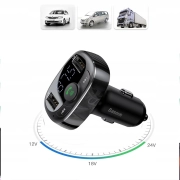 شارژر فندکی بلوتوثی بیسوس مدل S-09A – مشکی