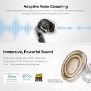 هندزفری بلوتوثی TWS بیسوس مدل Bass BS1 NC - مشکی