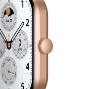 ساعت هوشمند شیائومی مدل Glorimi GC Plus - رزگلد - بند صورتی کرم