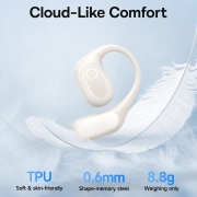 هندزفری بلوتوثی TWS بیسوس مدل Eli 2i Fit - سفید