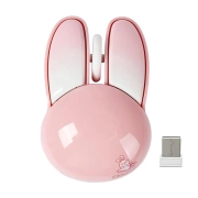 ماوس بی سیم مافی مدل M6 - صورتی