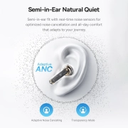 هندزفری بلوتوثی TWS بیسوس مدل Bass BS1 NC - مشکی