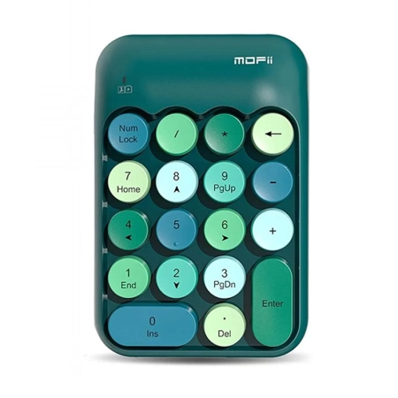 کیبورد اعداد بی سیم مافی مدل X910 - سبز تیره