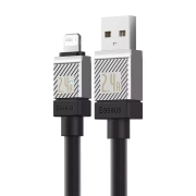 کابل شارژ USB-A به لایتنینگ بیسوس مدل CoolPlay Series طول 2m - مشکی