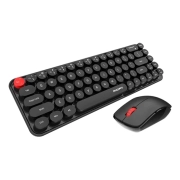 ماوس و کیبورد بی‌سیم مافی مدل Sweet Pure – مشکی