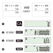 ماشین حساب پرینتردار کاسیو مدل HR-8RC-BK-A-DH(CN)