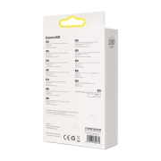 کابل شارژ سریع USB-A به لایتنینگ بیسوس مدل Crystal Shine طول 2m - مشکی