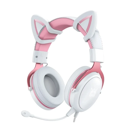 هدست گیمینگ بلوتوثی اونیکوما مدل X10 – سفید/صورتی