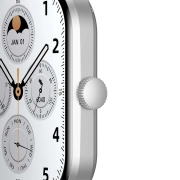 ساعت هوشمند شیائومی مدل Glorimi GC Plus - نقره‌ای - بند نقره‌ای