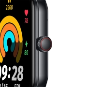 ساعت هوشمند شیائومی مدل Glorimi GC SLIM - مشکی - بند مشکی