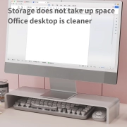 ماوس و کیبورد بی سیم مافی مدل Bean Pro - خاکستری