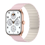 ساعت هوشمند شیائومی مدل Glorimi GC Plus - رزگلد - بند صورتی کرم
