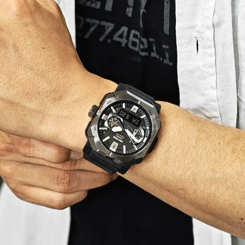 ساعت مچی مردانه کاسیو PRO TREK مدل PRW-B1000-1DR 5