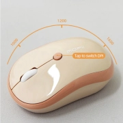 ماوس بی سیم مافی مدل M5DM - طیف قهوه ای