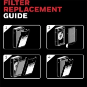 فیلتر دستگاه تصفیه کننده هوا هانیول (ترکیبی 3 در 1) مدل Air Touch V2 - مشکی