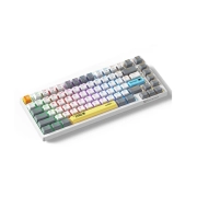 کیبورد باسیم گیمینگ اونیکوما مدل G58 – سفید/خاکستری