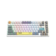 کیبورد باسیم اونیکوما مدل G58 – سفید/خاکستری 1