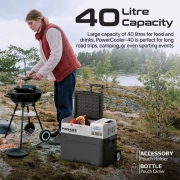 یخچال شارژی پرومیت مدل PowerCooler - خاکستری