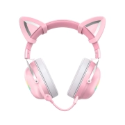 هدست گیمینگ بلوتوث اونیکوما مدل B90 - صورتی 2