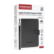 کیف پاسپورت هوشمند پرومیت مدل PassMate - مشکی