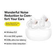 هندزفری بلوتوثی TWS بیسوس مدل Bowie MZ10 - سفید