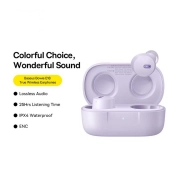 هندزفری بلوتوثی TWS بیسوس مدل Bowie E18 - بنفش