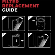 فیلتر دستگاه تصفیه کننده هوا هانیول (ترکیبی 3 در 1) مدل Air Touch P2 - خاکستری