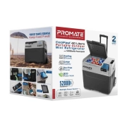 یخچال شارژی پرومیت مدل PowerCooler - خاکستری