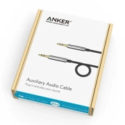 کابل AUX انکر مدل A7123H12 طول 1.2m – مشکی