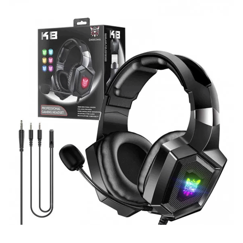 هدست گیمینگ اونیکوما مدل K8 - مشکی 5