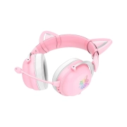 هدست گیمینگ بلوتوث اونیکوما مدل B90 - صورتی 1