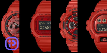 معرفی 4 مدل جدید سری Street Red جی‌شاک – کاملا قرمز، مقاوم و مخصوص استایل خیابانی