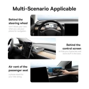 جعبه نظم دهنده داخل خودرو 2 در 1 بیسوس مدل T-Space Series - خاکستری