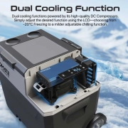 یخچال شارژی پرومیت مدل PowerCooler - خاکستری