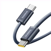 کابل شارژ سریع USB-C به USB-C بیسوس مدل Dynamic 4 Series PD 100W طول 1m – مشکی
