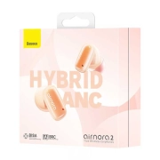 هندزفری بلوتوثی TWS بیسوس مدل AirNora 2 - نارنجی