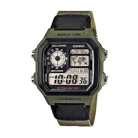 ساعت مچی مردانه کاسیو مدل AE-1200WHB-3B